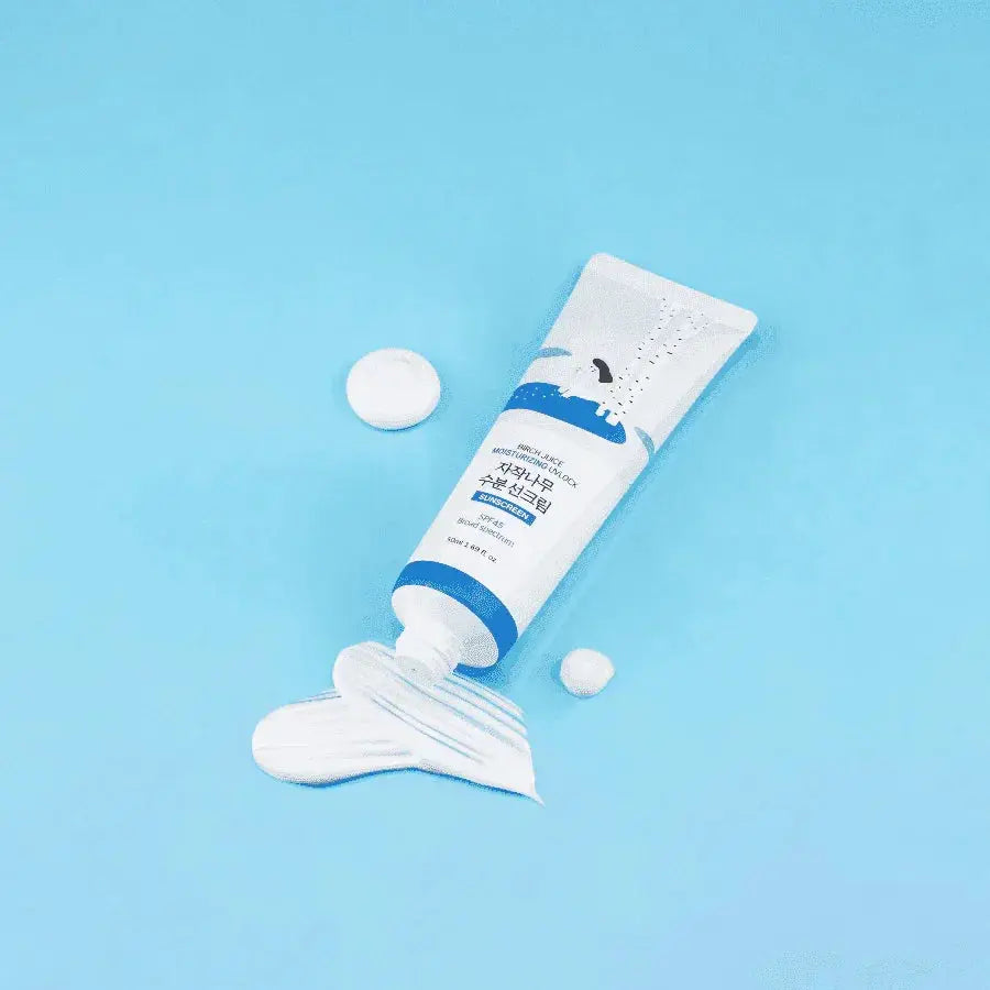 Round Lab Birch Juice Moisturizing Sun Cream SPF50+ PA++++ - The Fairy Glow