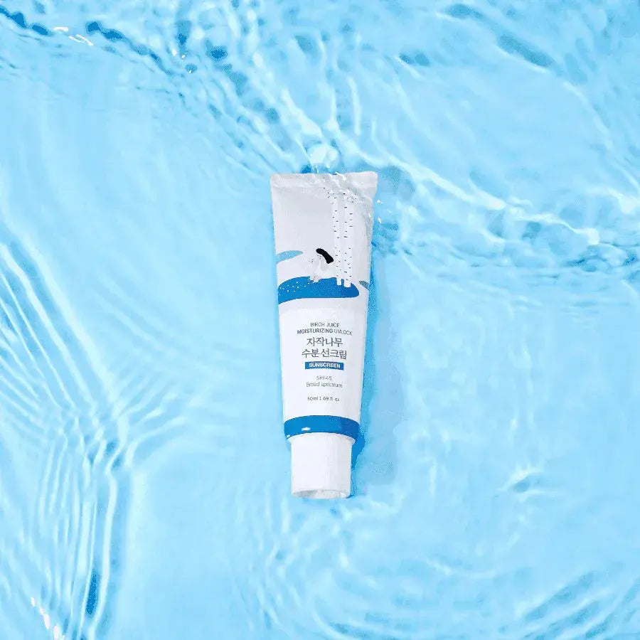 Round Lab Birch Juice Moisturizing Sun Cream SPF50+ PA++++ - The Fairy Glow