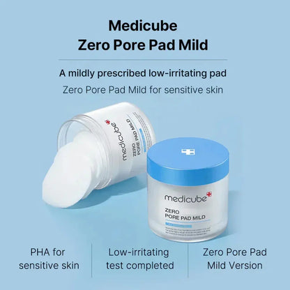 Medicube Zero Pore Pad Mild - The Fairy Glow